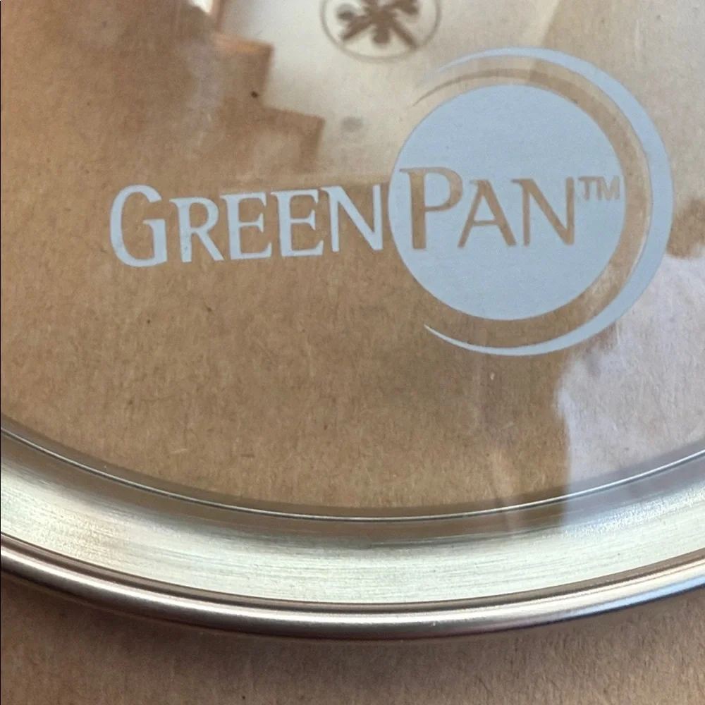 Green Pan Brand Replacement LID ONLY Approximately for a 6 inch sauce pan.